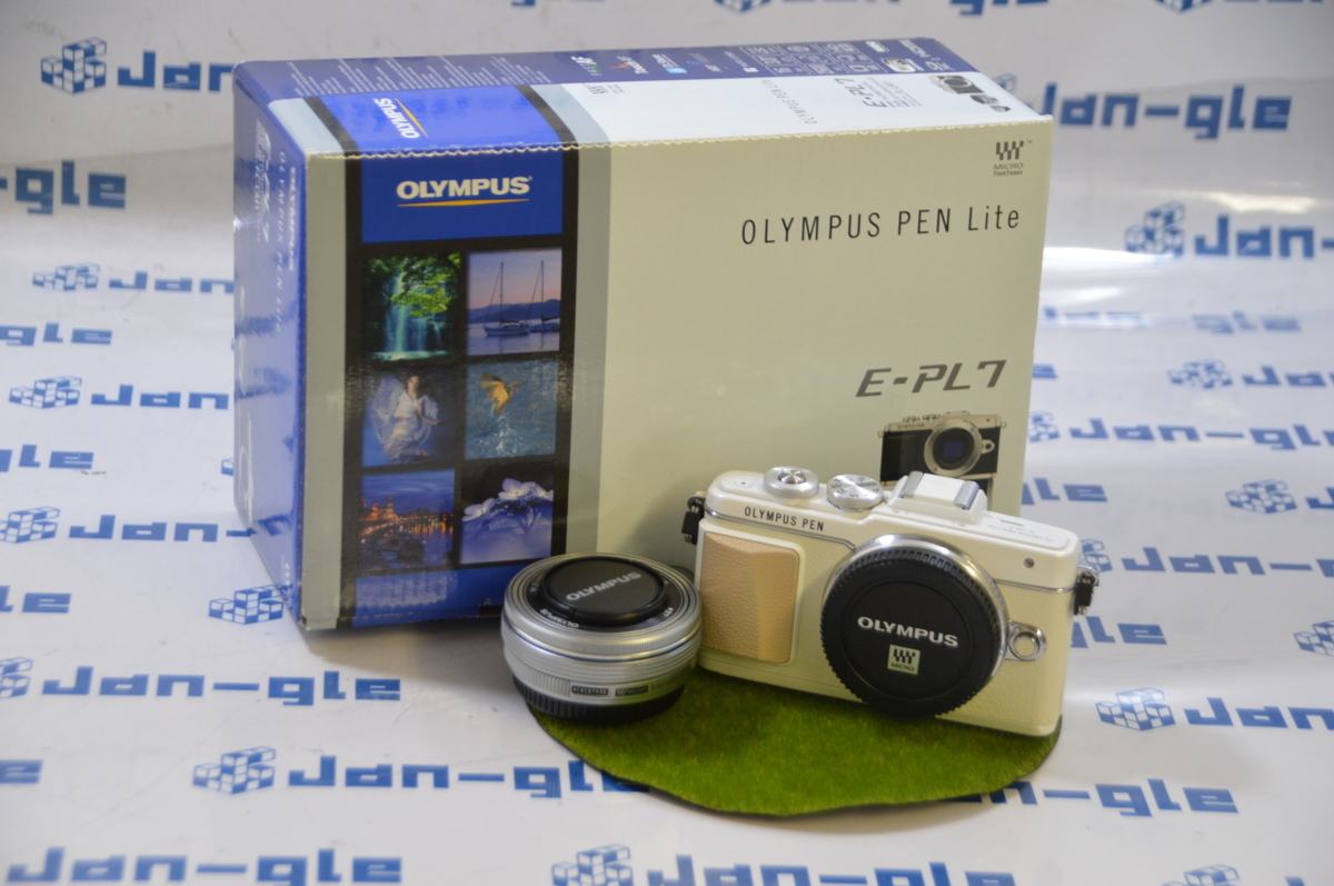 OLYMPUS PEN ミラーレス一眼カメラ　箱入り E-PL7 PEN Lite OLYMPUS ミラーレス一眼 14-42mm EZレンズキット EZ