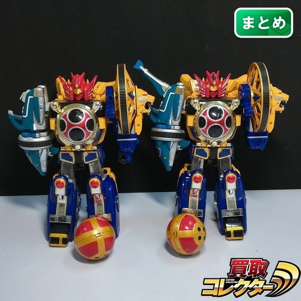 mF212c [難あり] 忍風戦隊ハリケンジャー 忍風合体 旋風神 ×2