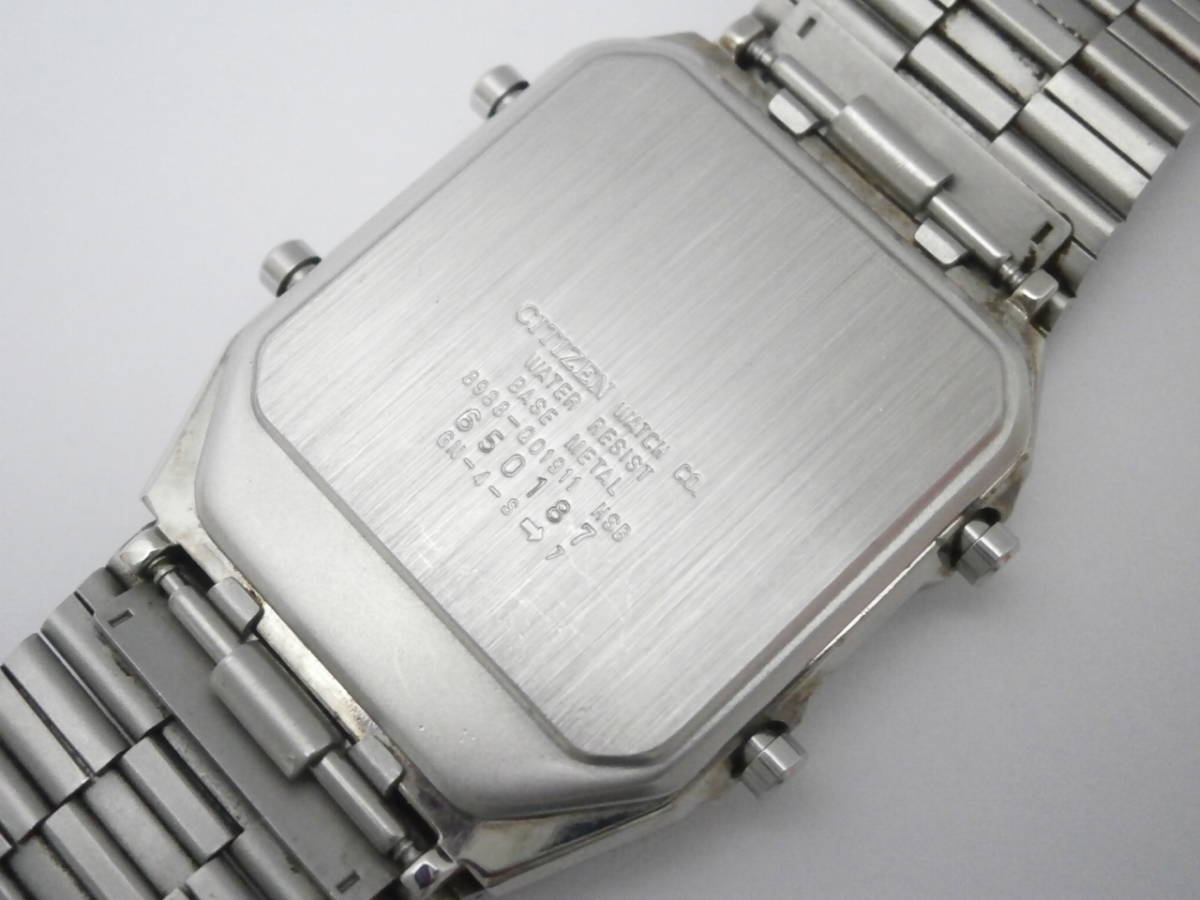1円～ 動作品 CITIZEN シチズン ANA-DIGI TEMP アナデジ テンプ 8988