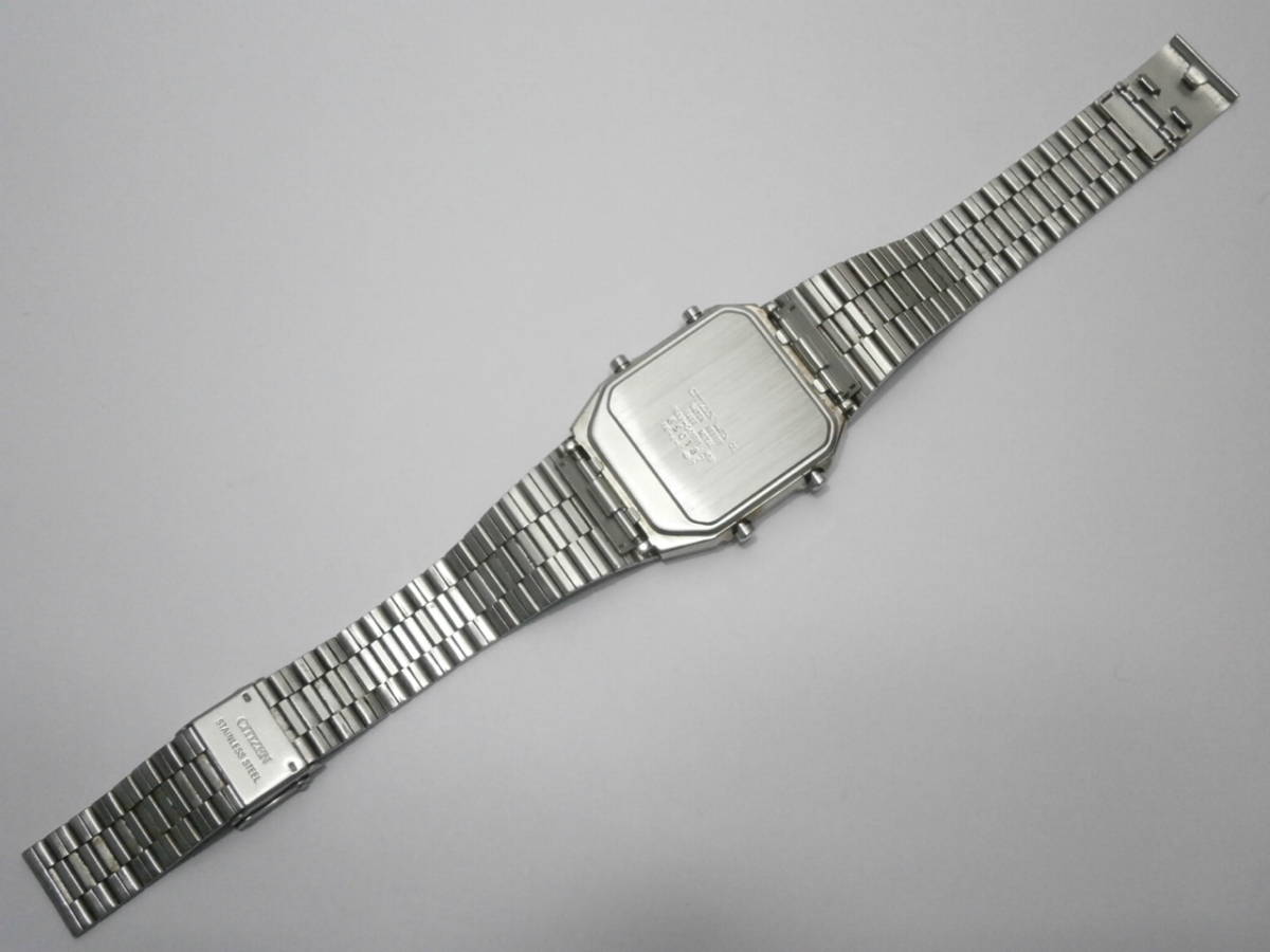1円～ 動作品 CITIZEN シチズン ANA-DIGI TEMP アナデジ テンプ 8988