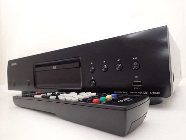 DENON DBT-1713UD デノン デンオン ユニバーサルプレーヤー リモコン付