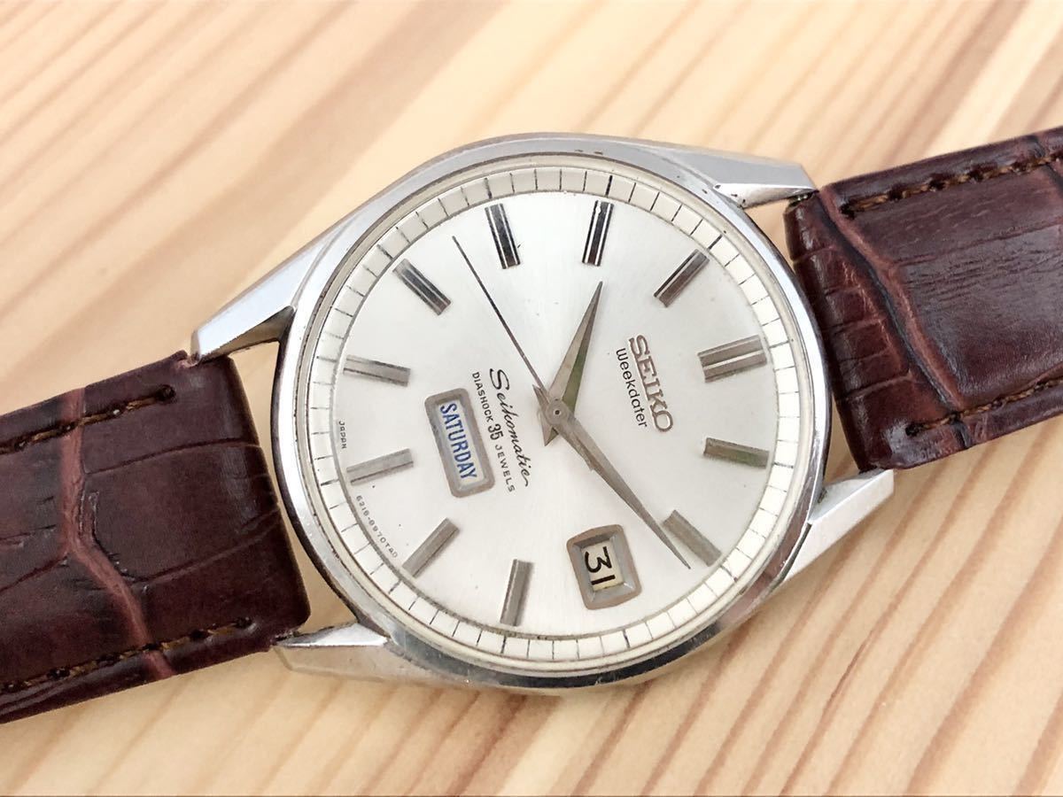 SEIKO セイコー SEIKOMATIC 6218-8970 セイコーマチック 35石 マチック 