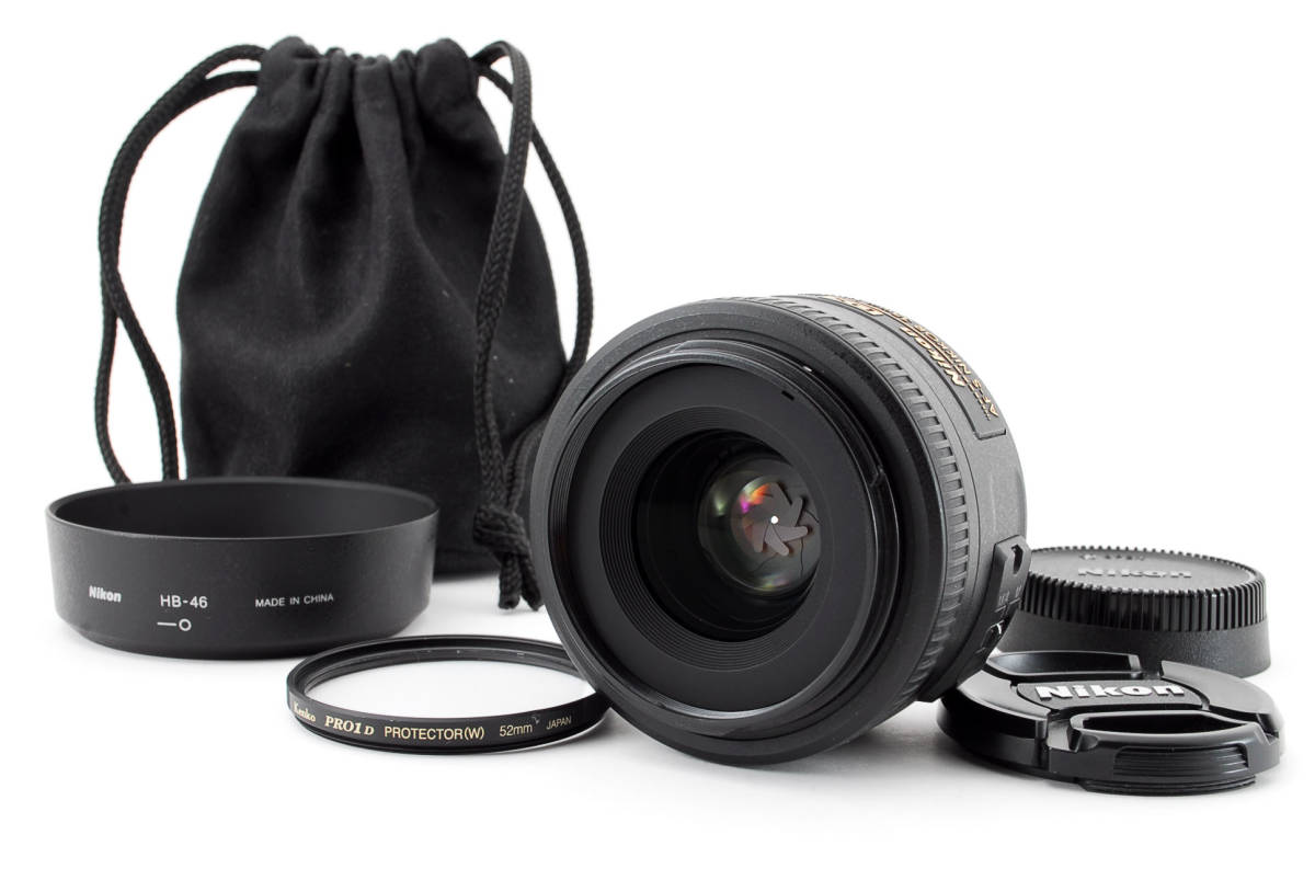 Nikon ニコン AF-S DX NIKKOR 35mm f1.8G オマケ付 ◇良品◇ニコン Nikon AF-S DX NIKKOR 35mm F1.8G【使用感少なめ