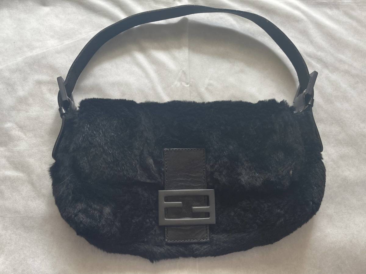フェンディ FENDI マンマバケット FENDI◇フェンディ◇ファー◇マンマ 
