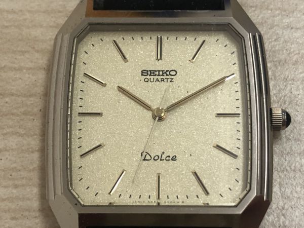 P386-T3-196◎ SEIKO セイコー Dolce ドルチェ 6030-5390 クォーツ 