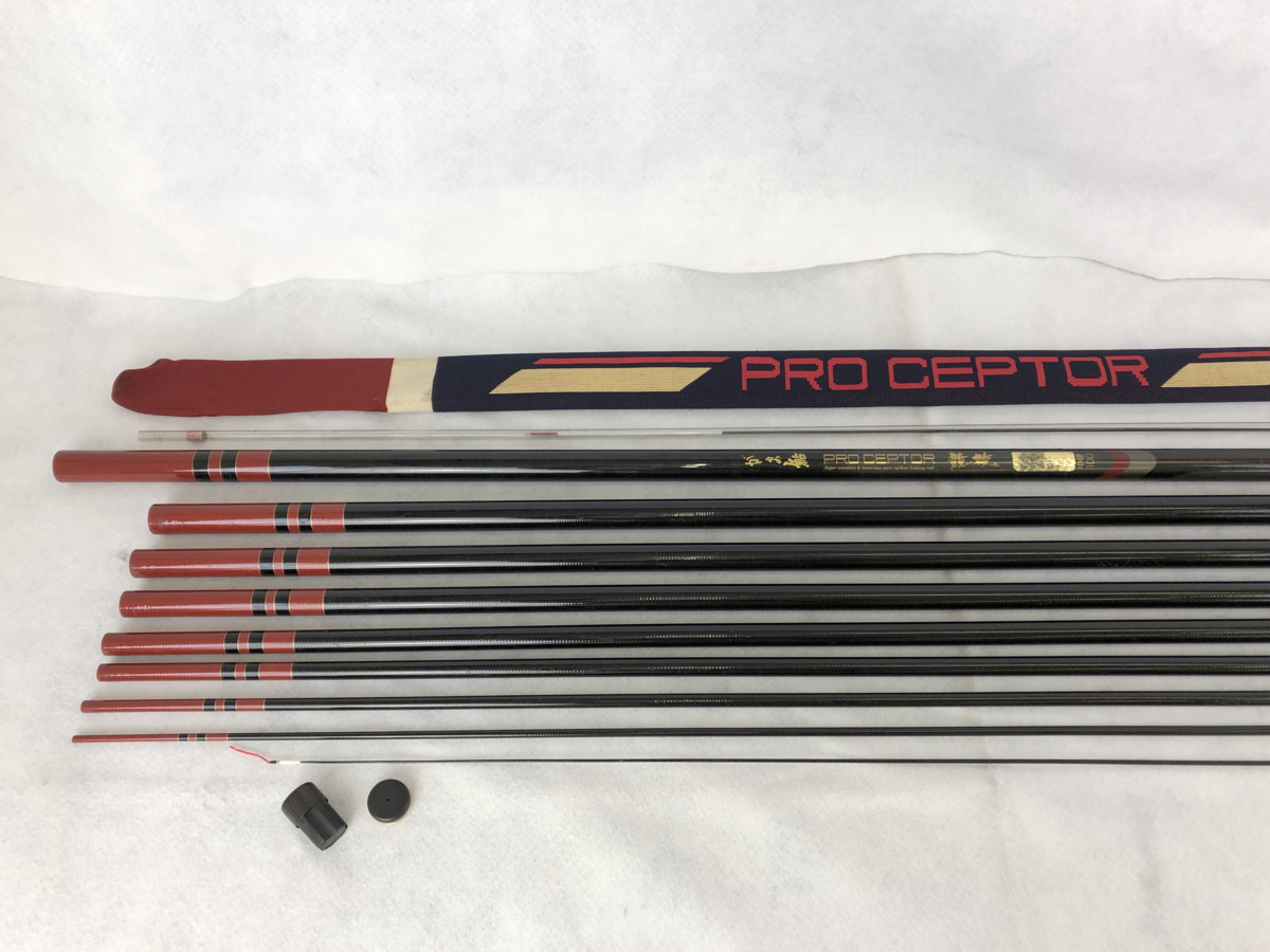 がま鮎 競技 がまかつ PRO CEPTOR Pro ceptor 中硬調909m 値下げしま 
