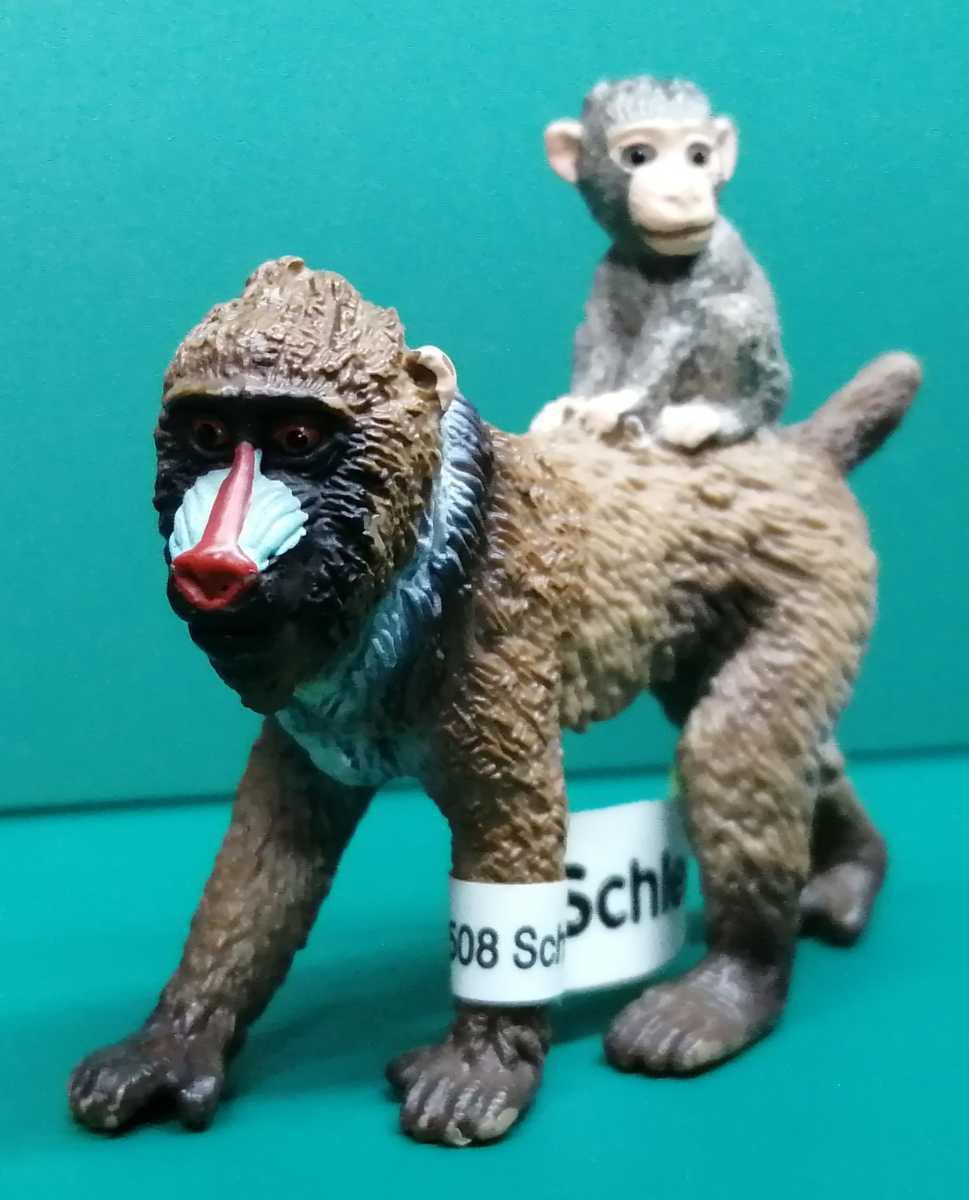 シュライヒ Schleich マントヒヒ 親子 猿 フィギュア 生き物 売買されたオークション情報 Yahooの商品情報をアーカイブ公開 オークファン Aucfan Com