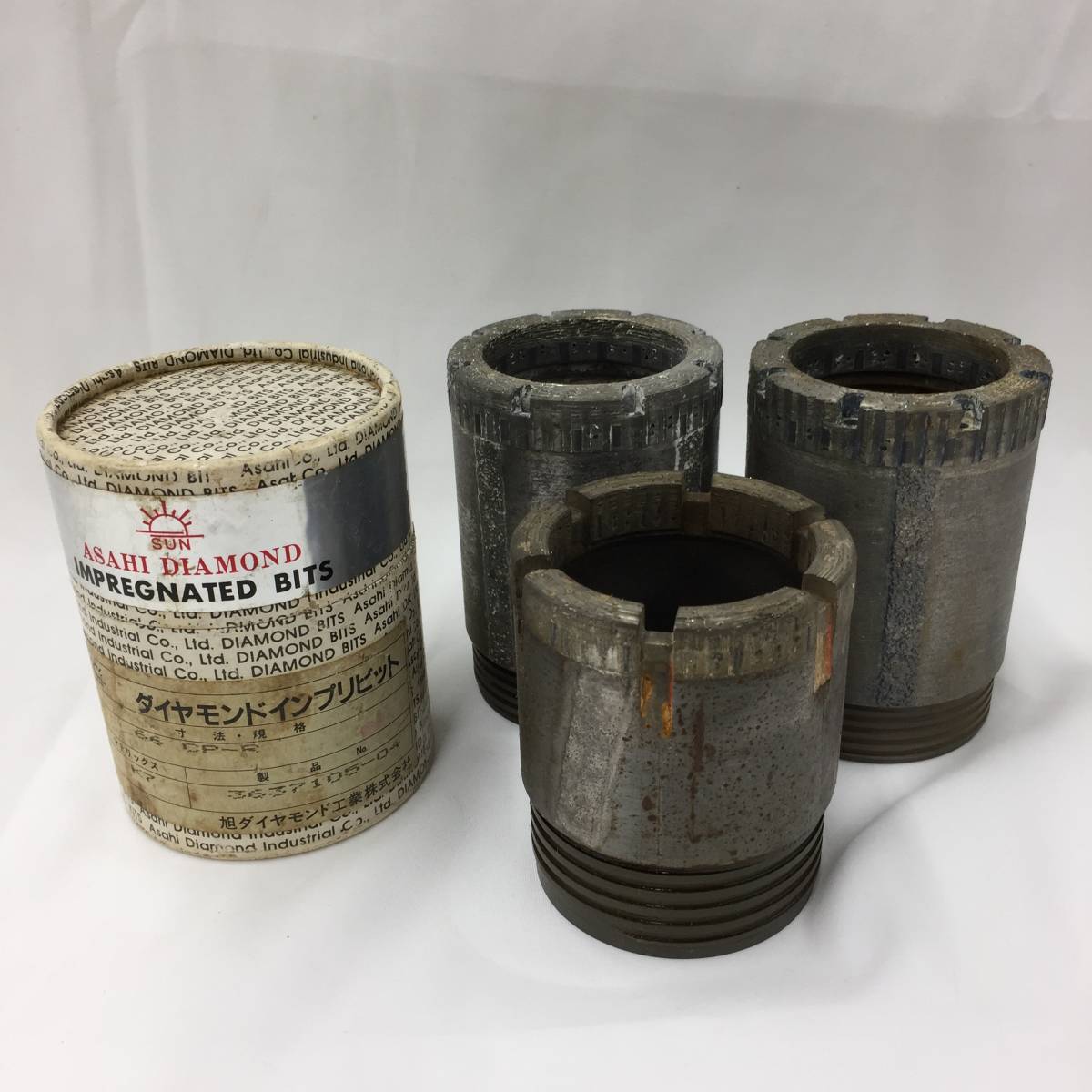 1193684】旭ダイヤモンド工業 ダイヤモンドビット 3点セット 旭ダイヤモンド工業 | 成落L657