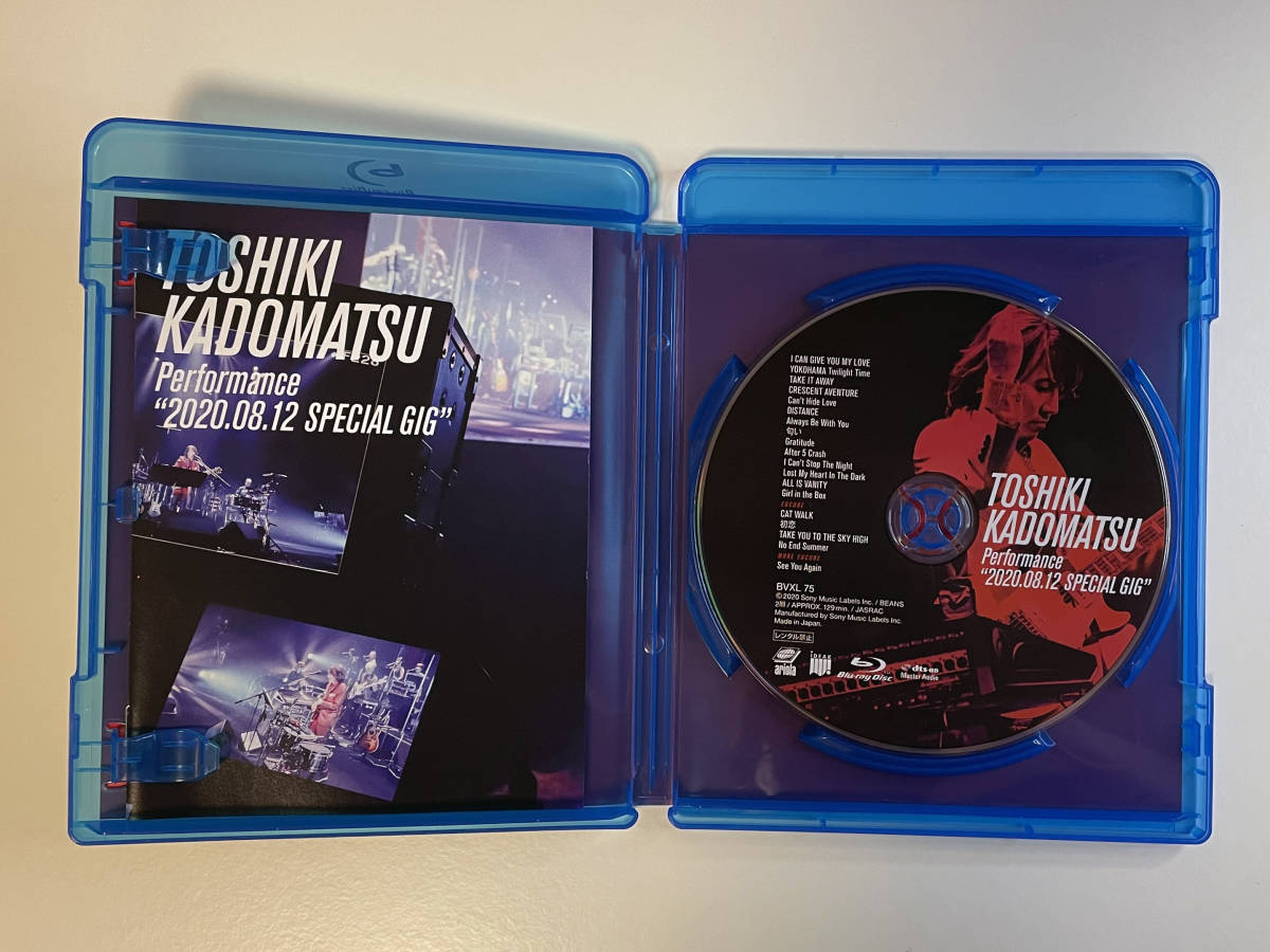 角松敏生 [Blu-ray] TOSHIKI KADOMATSU Performance“2020.08.12