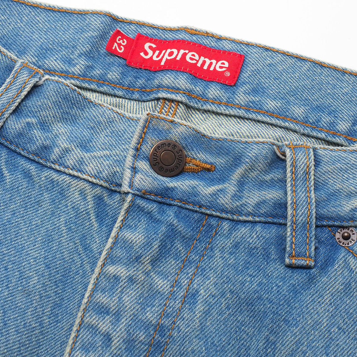 Supreme - Double Knee Denim Painter Pant 青W32 シュプリーム