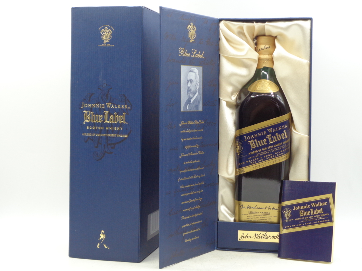 ジョニーウォーカー ブルーラベル Label WALKER Blue Walker Johnnie 
