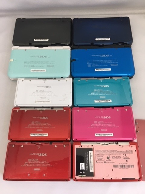 X342 ジャンク 動作未確認 任天堂 3DS / 3DS LL / New 3DS LL 計10点