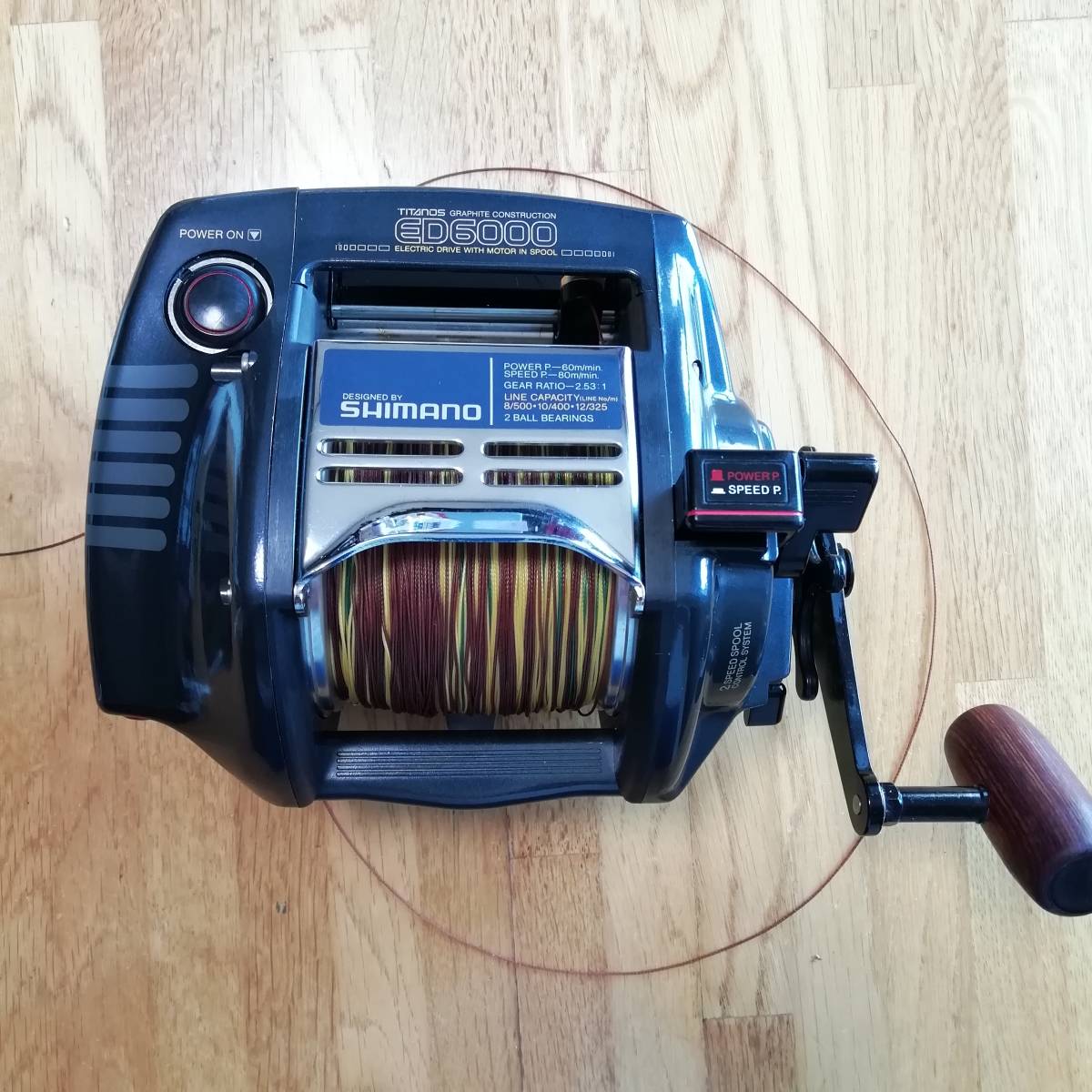 シマノ 電動丸 チタノス ED6000SS SHIMANO ☆ ジャンク品 動作未確認