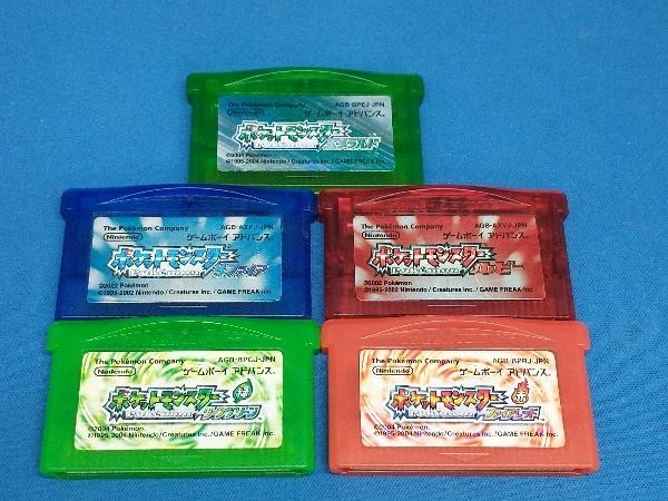 グリーン系最安値ポケットモンスター Gbaソフト ファイアレッド リーフグリーン セット 携帯用ゲームソフト 本 音楽 ゲームグリーン系 9 900 Hafryat Com