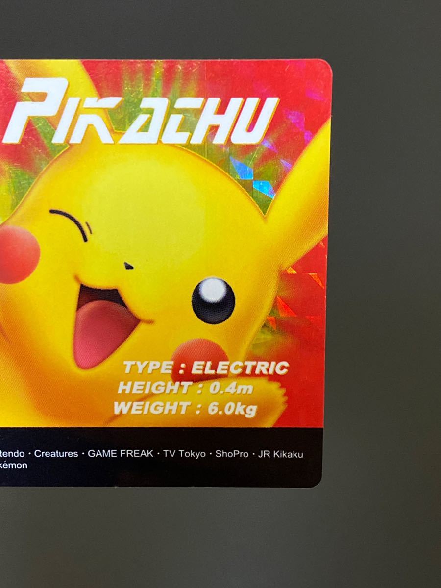 ポケモン ずかんカード 04 未剥がし ピカチュウ＆ピチュー兄弟 キラ