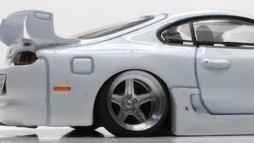 MINI GT 1/64改 Toyota Supra TRD 3000GT Super White LHD深リム Supra GT 1:64 Customization &frasl;&frasl; Edition