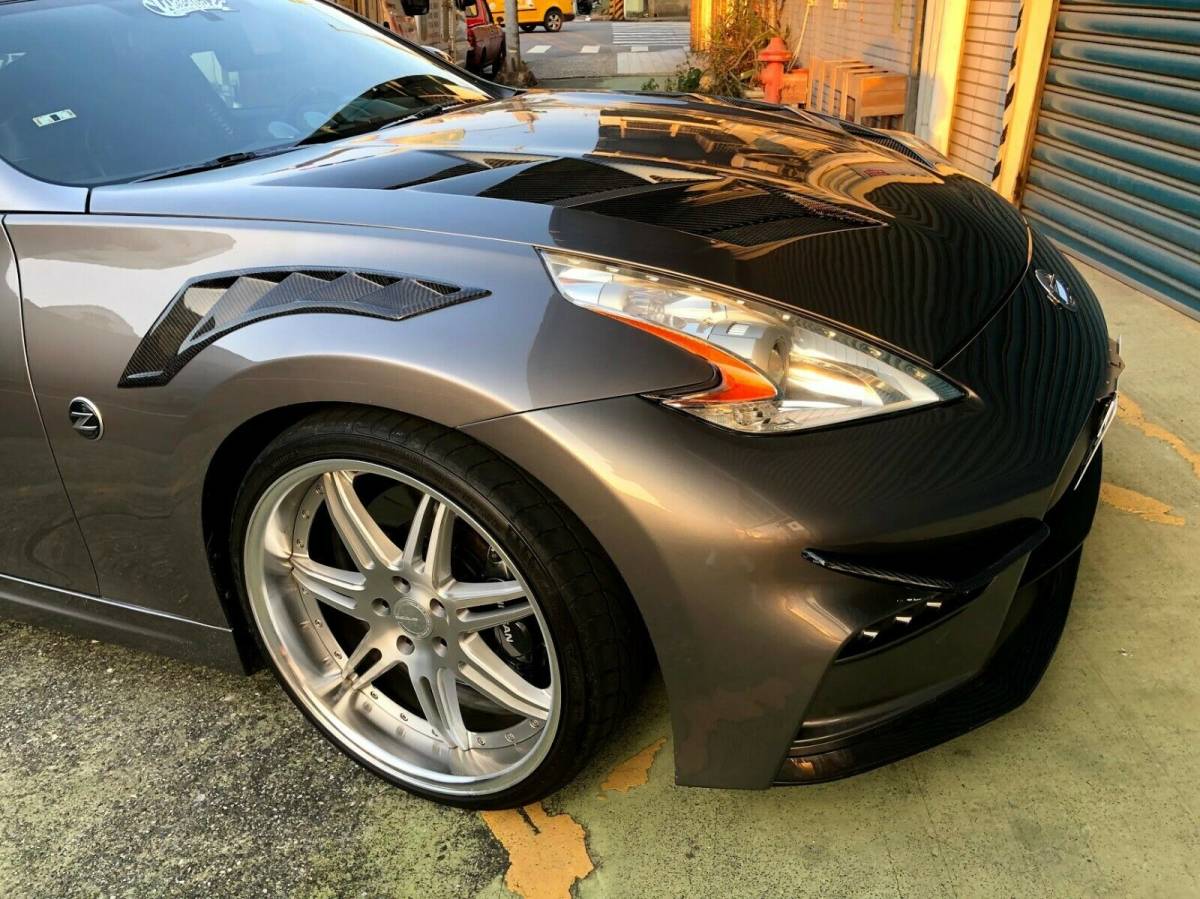 kpsオリジナル 日産 z33 Z34 フェアレディZ 350z 370z カーボン