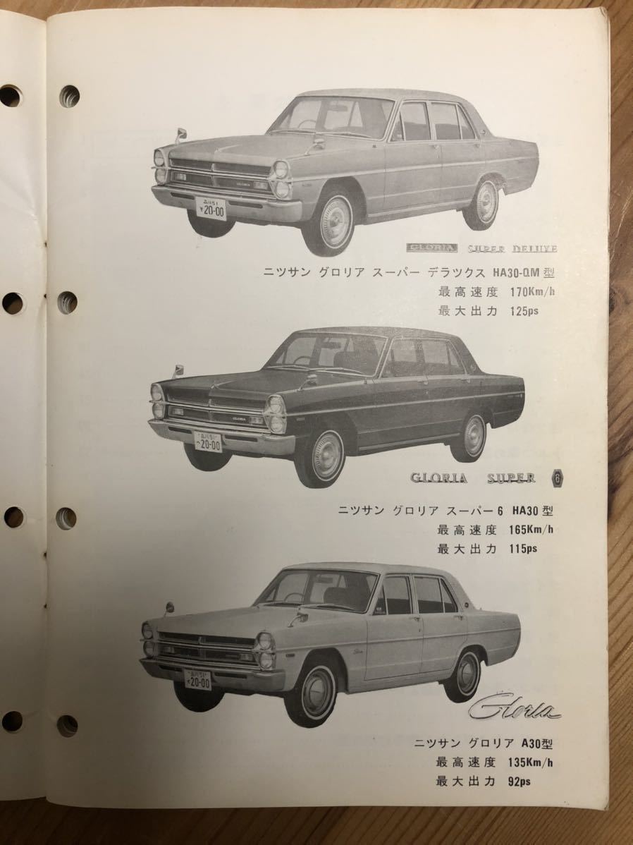 NISSAN SKYLINE KPC10 PC10 C10 取扱説明書　ハコスカ 日産 - ニッサン スカイライン 取扱説明書 ハコスカ c10の通販 by