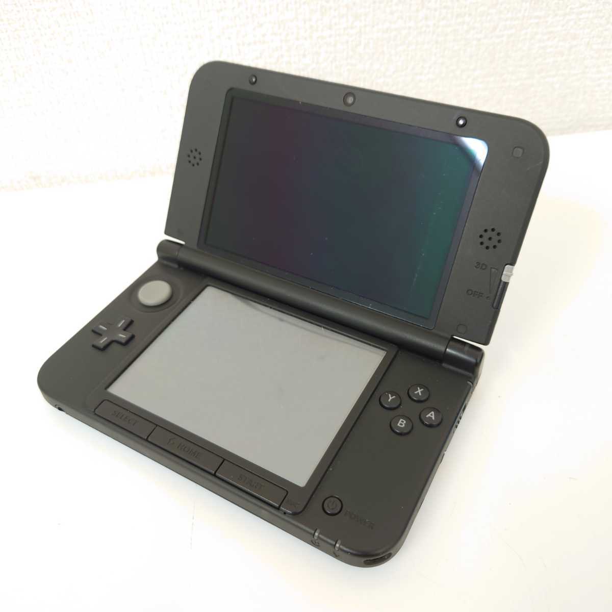ニンテンドー3DS LL ブルーXブラック ゲーム機本体 初期化 動作確認 