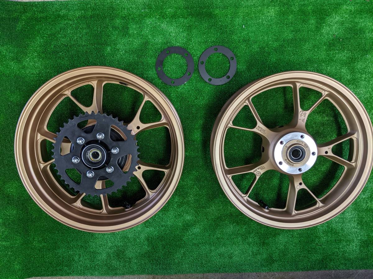 ZRX1200ダエグDAEG純正フロントホイール、17年製造DLクオリファイア2
