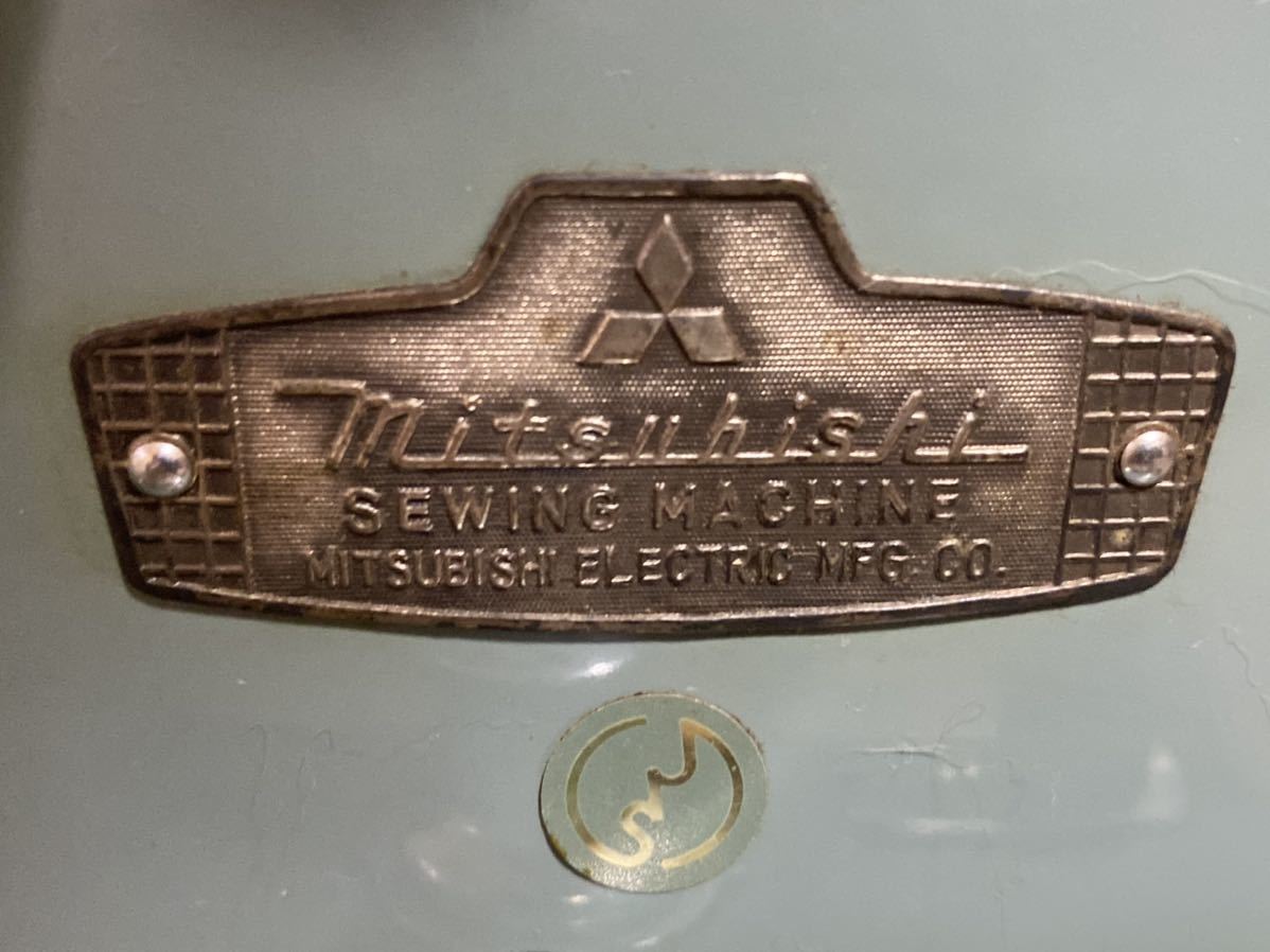 業務用 三菱足ふみミシン 昭和レトロMITSUBISHI 三菱 ミシン TA 0 手 