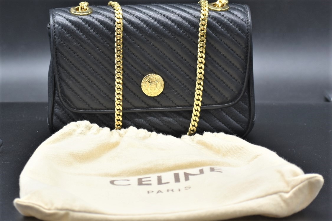 レザー セリーヌ ヴィンテージ CELINE ハンドバッグ CELINEセリーヌ 