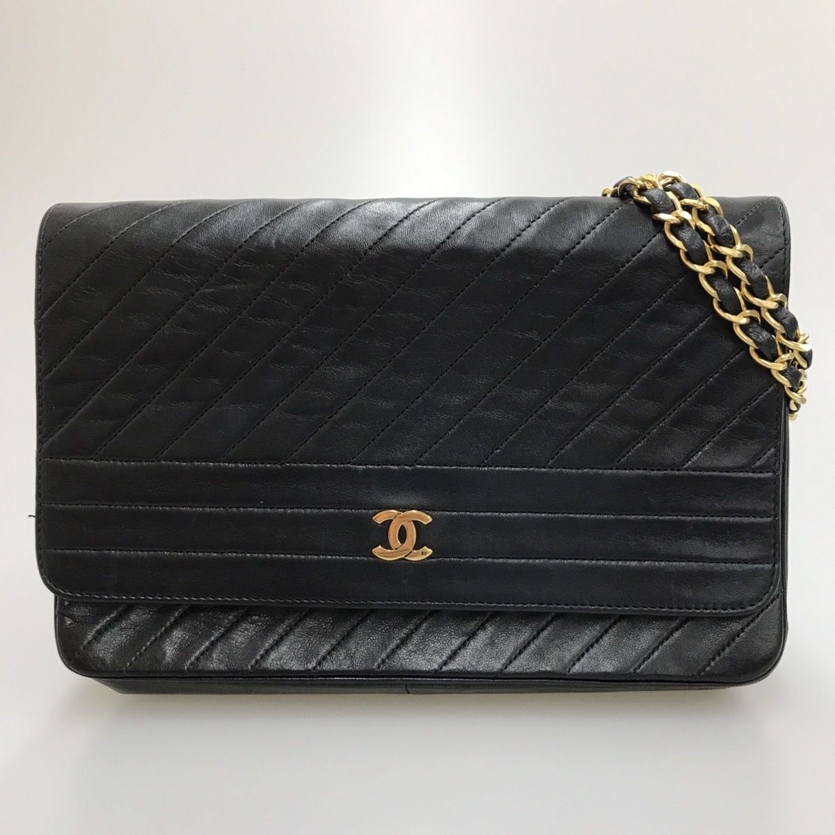 超激得，大得価 1円スタート シャネル CHANEL マドモアゼル プッシュロック チェーン ショルダーバッグ レザー ブラック N2955(ショルダーバッグ)｜売買されたオークション情報、yahooの商品情報をアーカイブ公 かばん、バッグ
