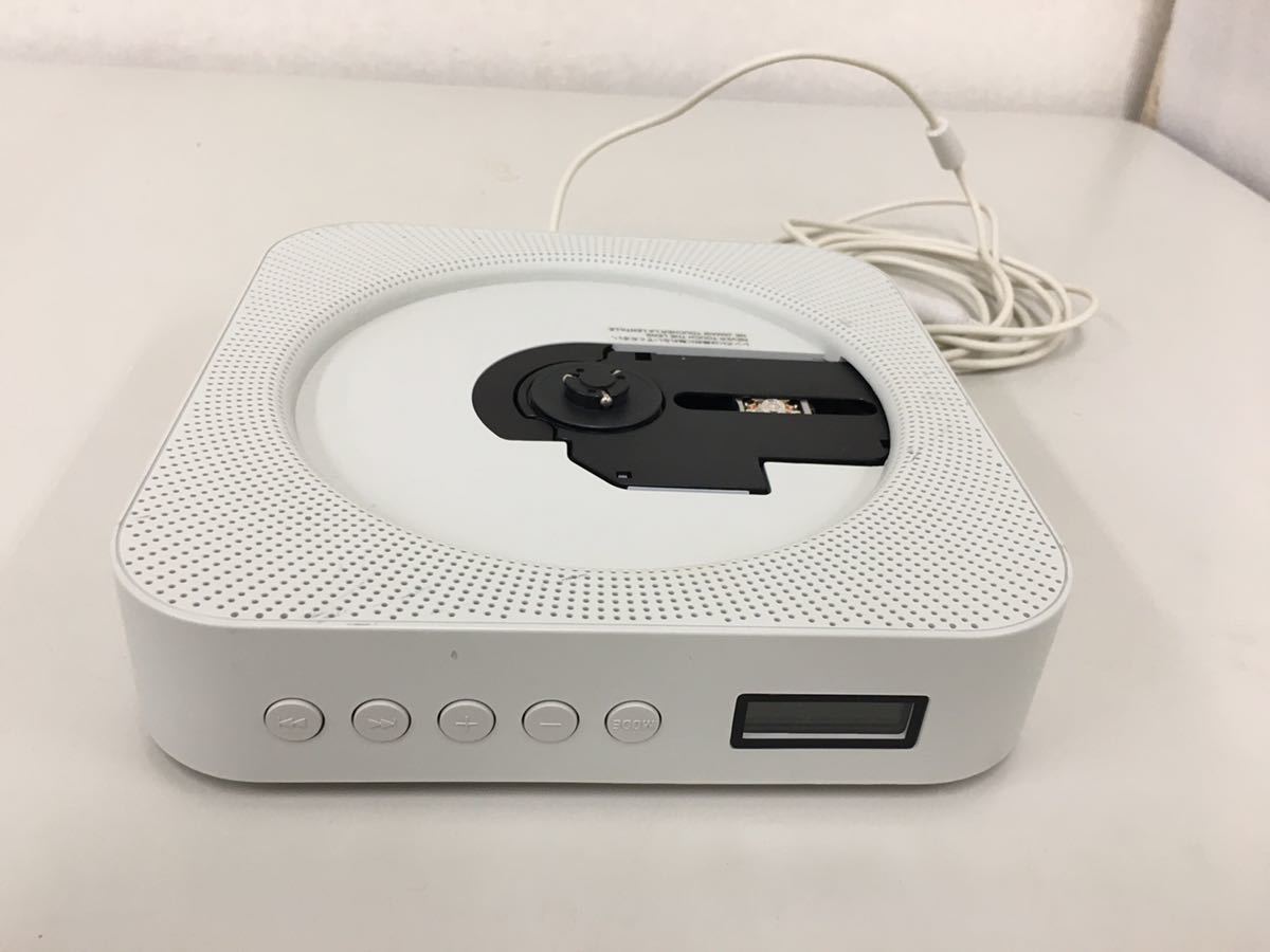 無印良品 壁掛式 CDプレーヤー CPD-4 2018年製 FMラジオ MUJI 良品計画 