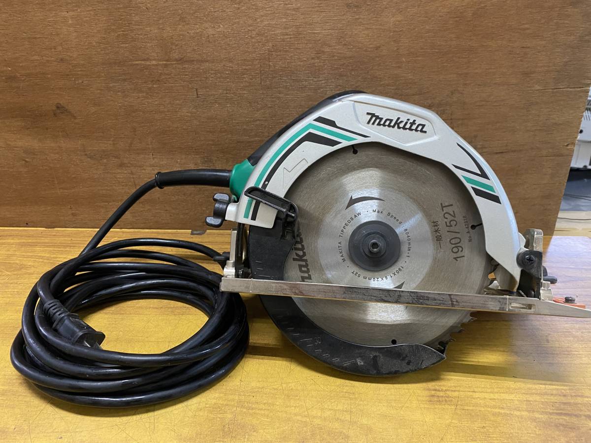 H89 makita 電動工具 マキタ 190mm マルノコ M585 動作OK