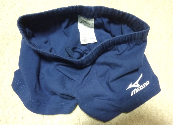 ミズノ バレー 女子 ゲームパンツ タイツ 紺色 mizuno バレーボール 部活_4