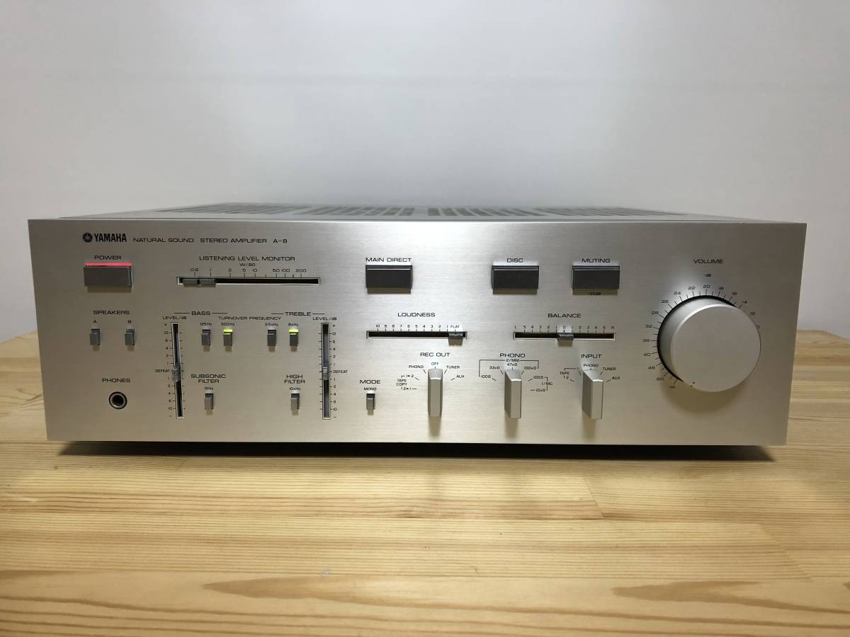 Yamaha A-8 プリメインアンプ オーディオ YAMAHA A-8 プリメインアンプ A－8 ヤマハ YAMAHA - Yahoo