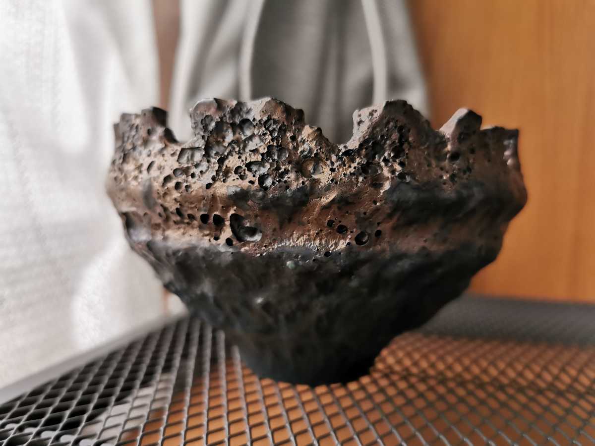 手作植木鉢 ink 中川智治 life Mサイズ 0 全部半額 陶器鉢（invisible raw