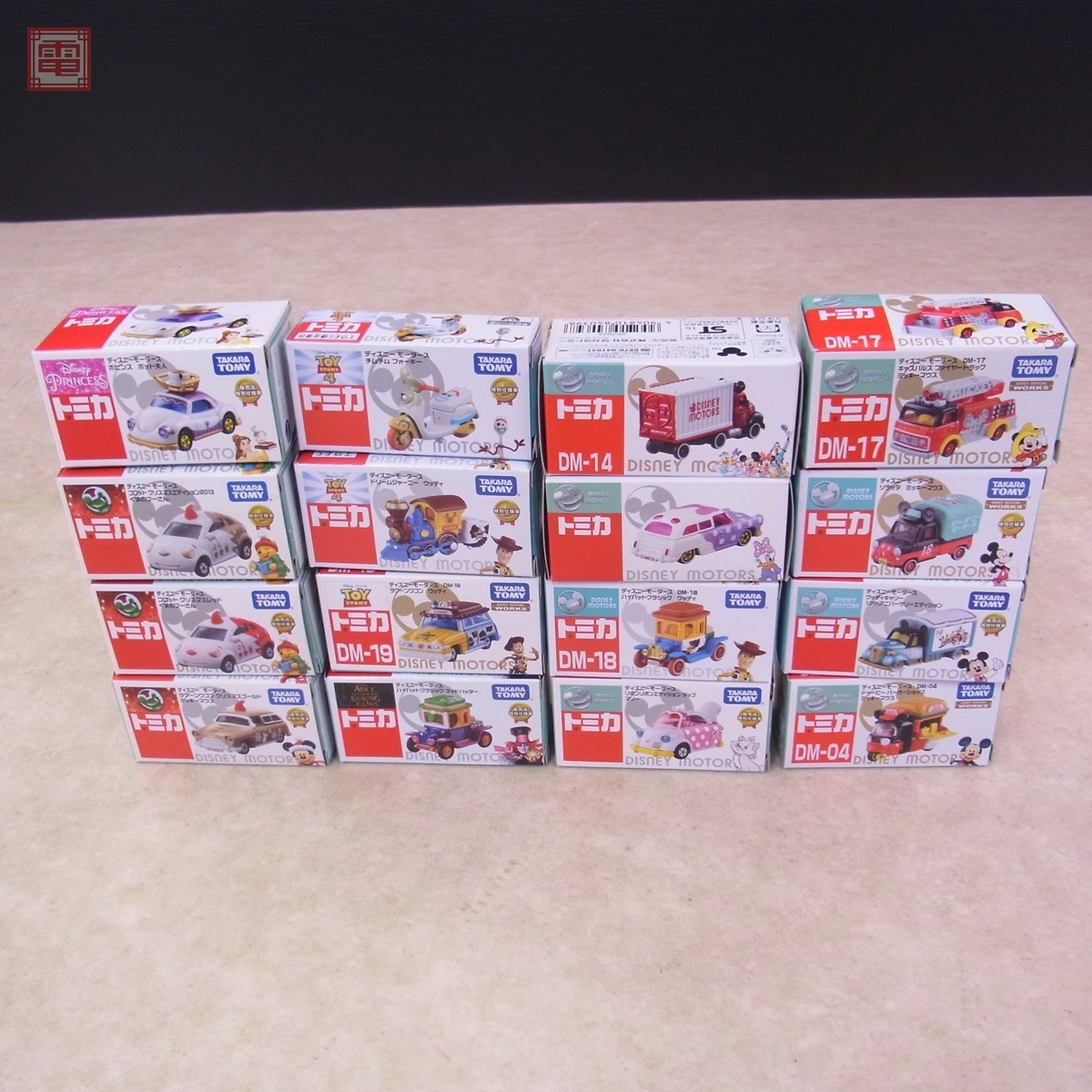 トミカ☆ディズニーモータース☆アニバーサリーコレクション☆28台
