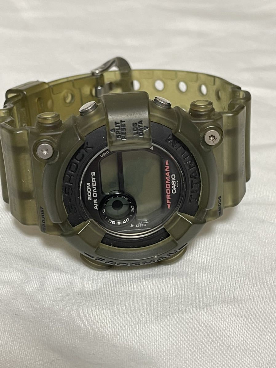 Casio G CASIO Watch Frogman Titanium - G-Shock 200m Diver Digital