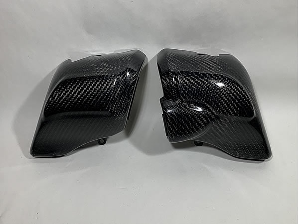 ☆'08～'17 CB400SF Revo（NC42）用綾織カーボンFIカバー☆ ☆'08～'17 CB400SF Revo（NC42）用綾織カーボンFIカバー☆(サイド