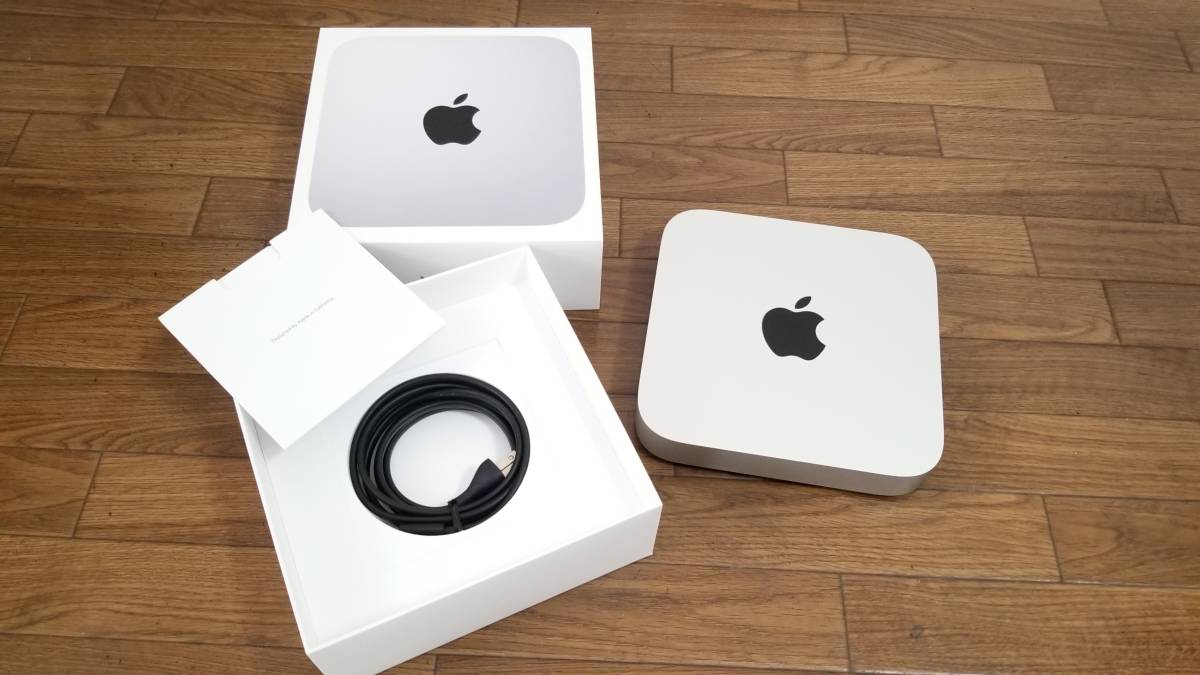中古】Apple Mac mini M1 2020 16GB SSD256GB 2022年1月16日迄 ①