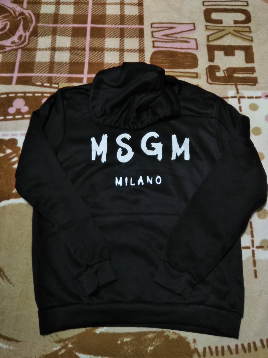 MSGM パーカー メンズ MSGM パーカー のフリマアイテム一覧 エムエスジーエム - ブラッシュロゴ Color パーカー Basic