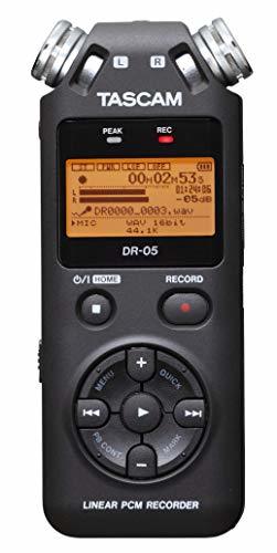 TASCAM リニアPCMレコーダー ブラック DR-05(中古 良品)