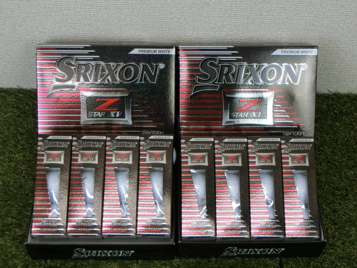 【新品】SRIXON(スリクソン) ゴルフボール 白 2ダース Z STAR XV 2017 ゴルフ用品 2009-0354 スリクソン ゴルフボール 2ダースの通販 ホワイトの通販 z-star ２ダース