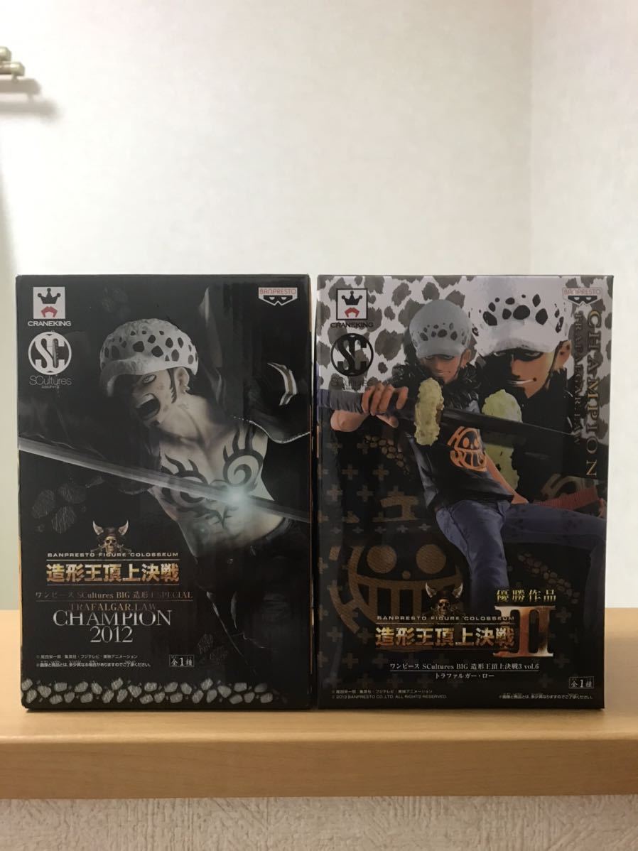 (^^)【未開封】ワンピース フィギュア セット ◆商品説明必見◆ DXF グラメン 造形王 写真家 ◆ ロー 2種 ◆ 美品