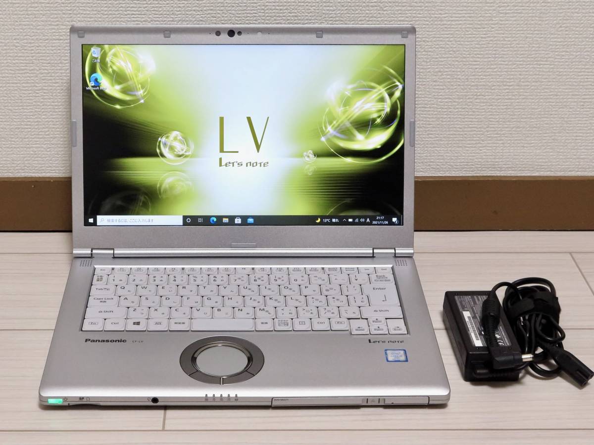 パナソニック CF-LV7 Core i7 8650U 16GB SSD512GB フルHD DVD 
