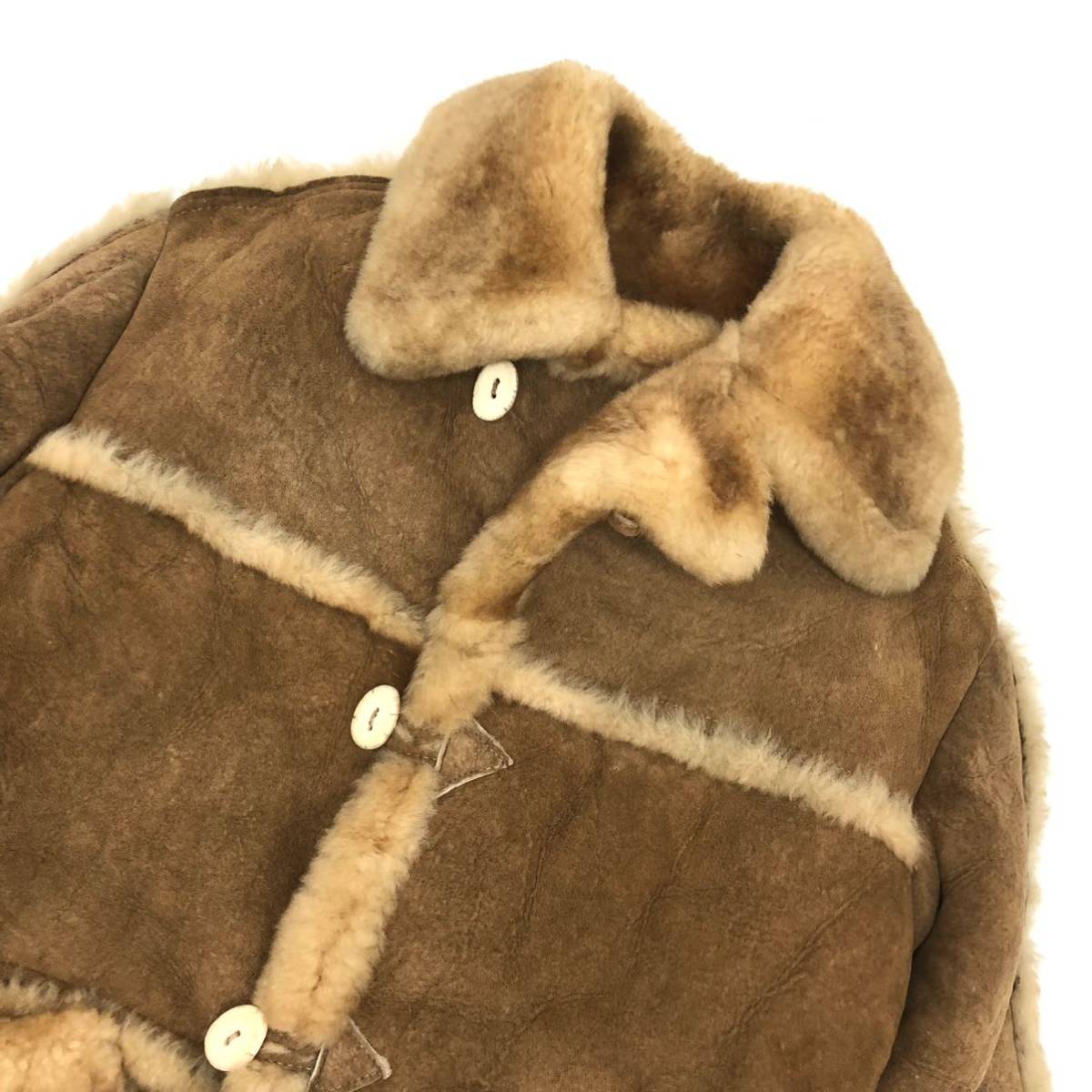 OVER LAND Sheep Skin Taos ムートン コート レディース 