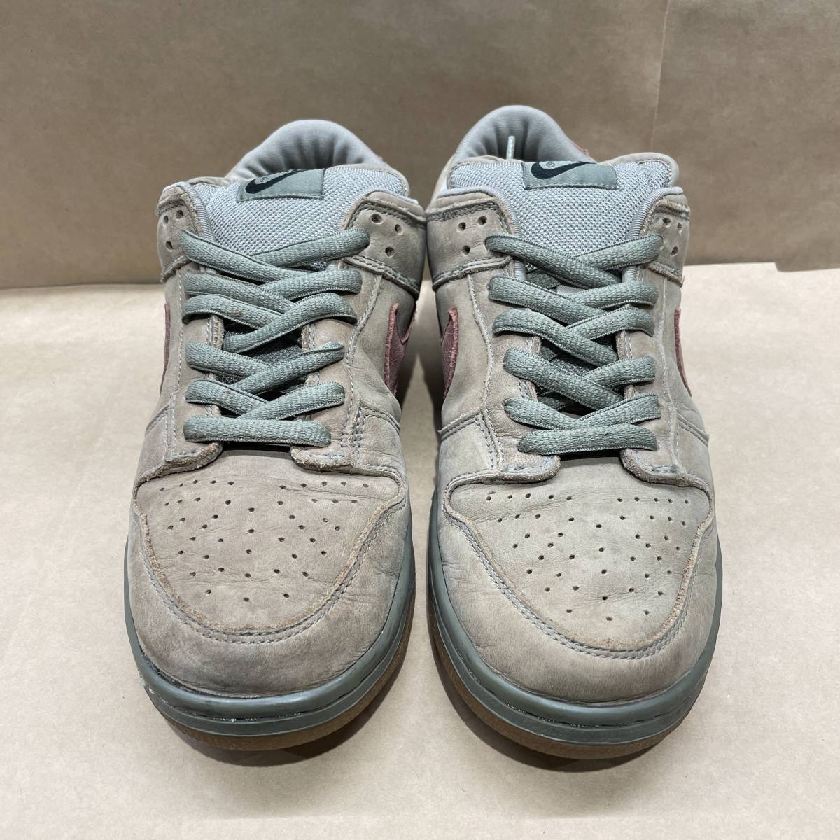 劣化有】 US9.5 27.5cm NIKE DUNK LOW PRO SB 304292-261 GRITS ナイキ 