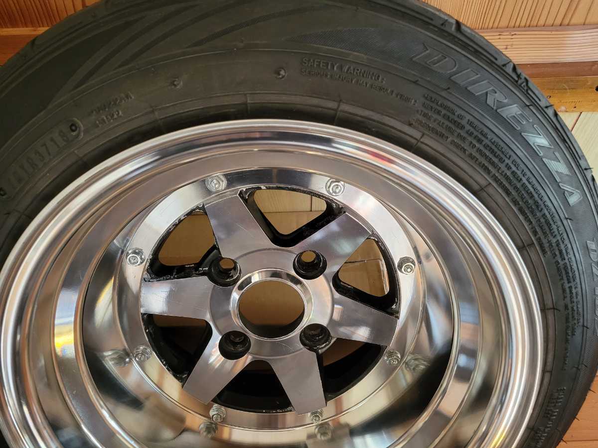 ロンシャンXR-4/ホイール7.5J-9J/4本セット深リム 旧車 SSR 当時物