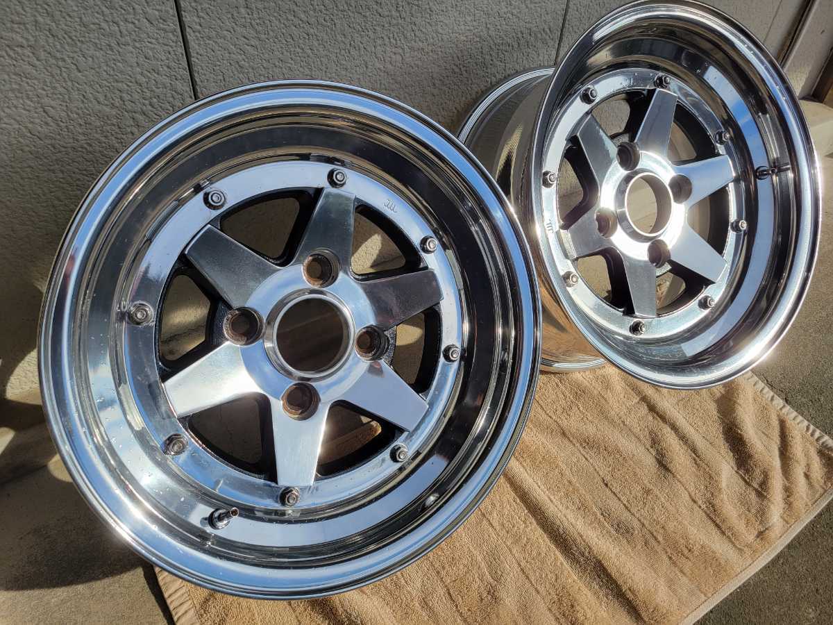 ロンシャンXR-4/ホイール7.5J-9J/4本セット深リム 旧車 SSR 当時 ロンシャンXR-4/ホイール7.5J-9J/4本セット深リム 旧車 SSR 当時