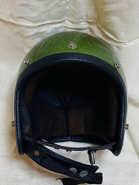 キムタク着 アーサーフルマーAF20 グリーン ビンテージ ヘルメット