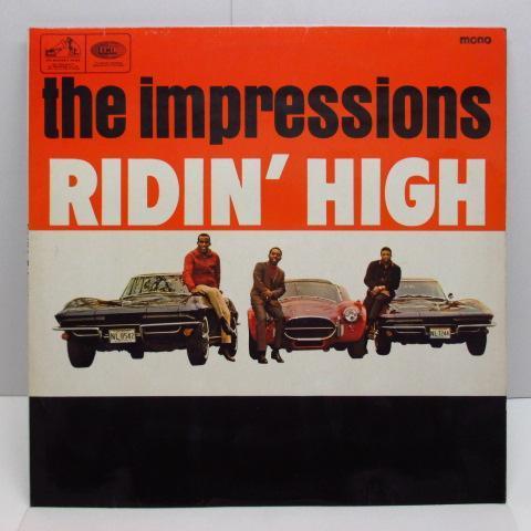 IMPRESSIONS-Ridin' High (UK Orig.Mono LP/CFS)