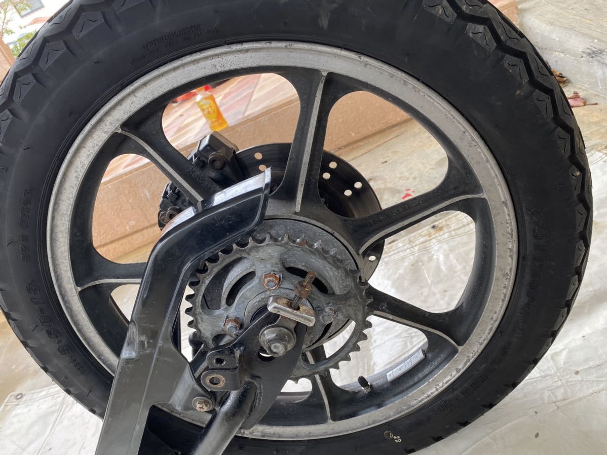 カワサキ Z250FT KZ250A 純正リア足回りセットスイングアーム リア 