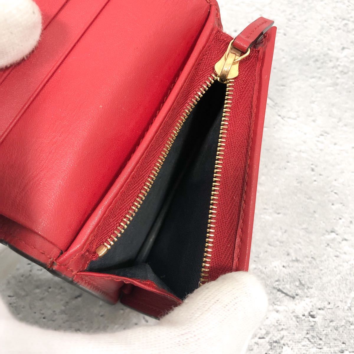 美品激安】GUCCI グッチ 二つ折り財布 ミニ財布 GG ブルームス PVC 