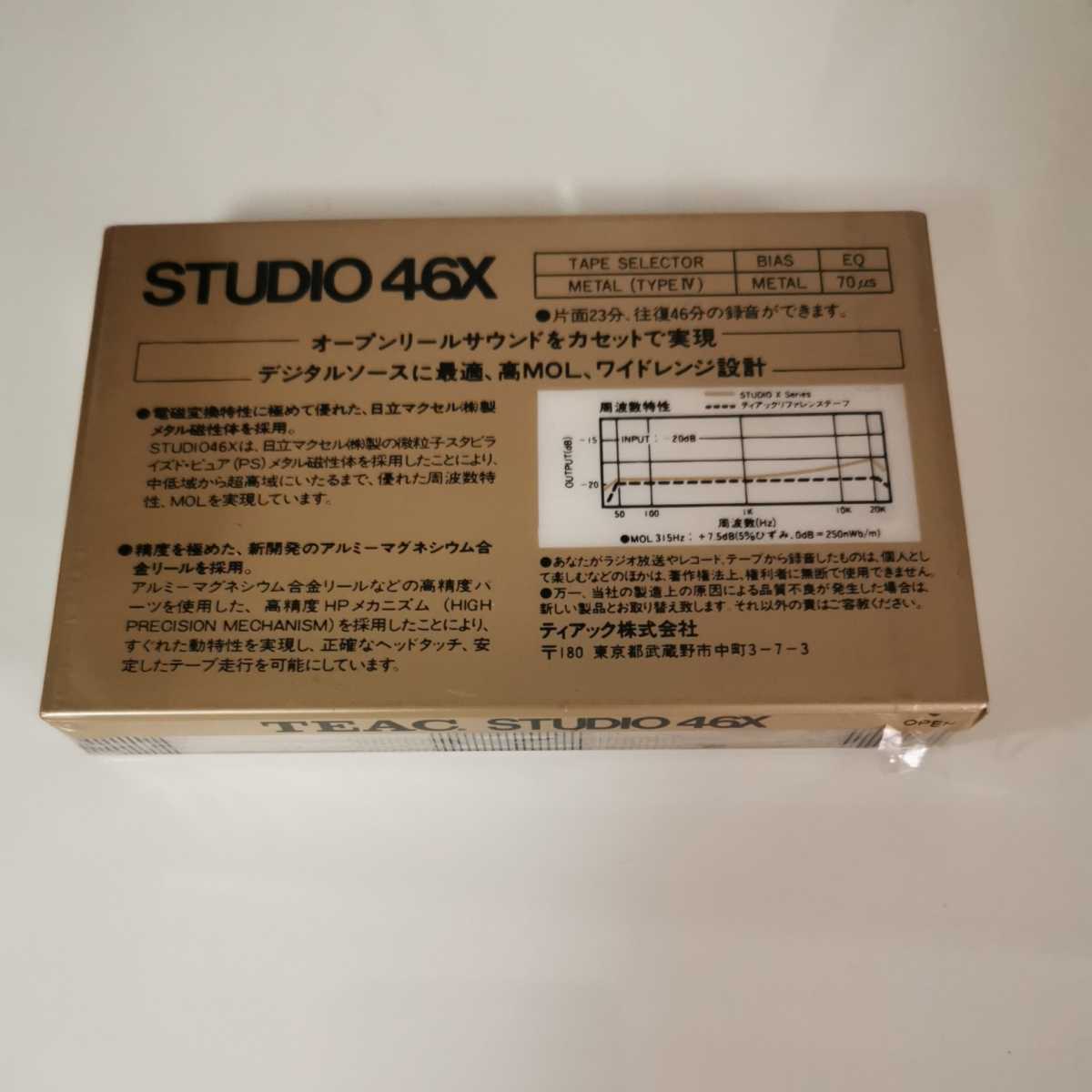人気 大阪発 カセットテープ TEAC ティアック SOUND 46X オープン 